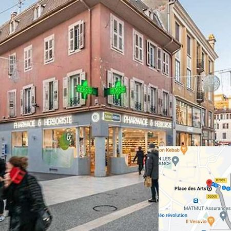 T3 Duplex Thonon Centre - Parking - Gare - Thermes Luaran gambar